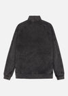 GD HALF ZIP SWEAT BLACK RÆBURN