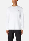 SI L/S TEE WHITE RÆBURN