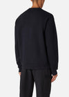 SI CREW SWEAT BLACK RÆBURN