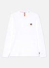 SI L/S TEE WHITE RÆBURN