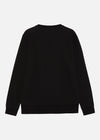 SI CREW SWEAT BLACK RÆBURN